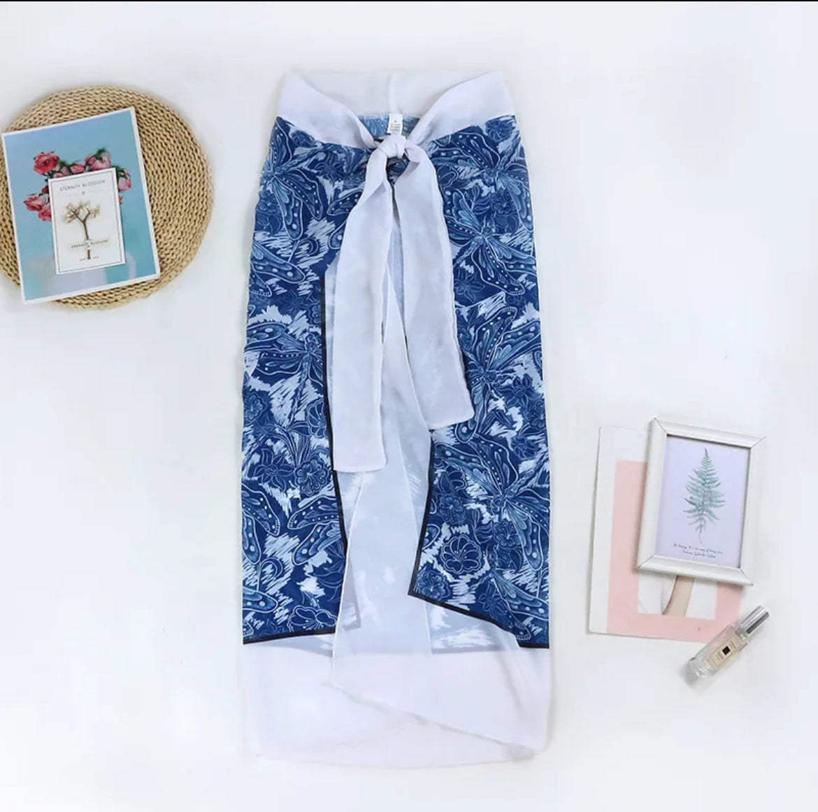 Bañador vintage azul